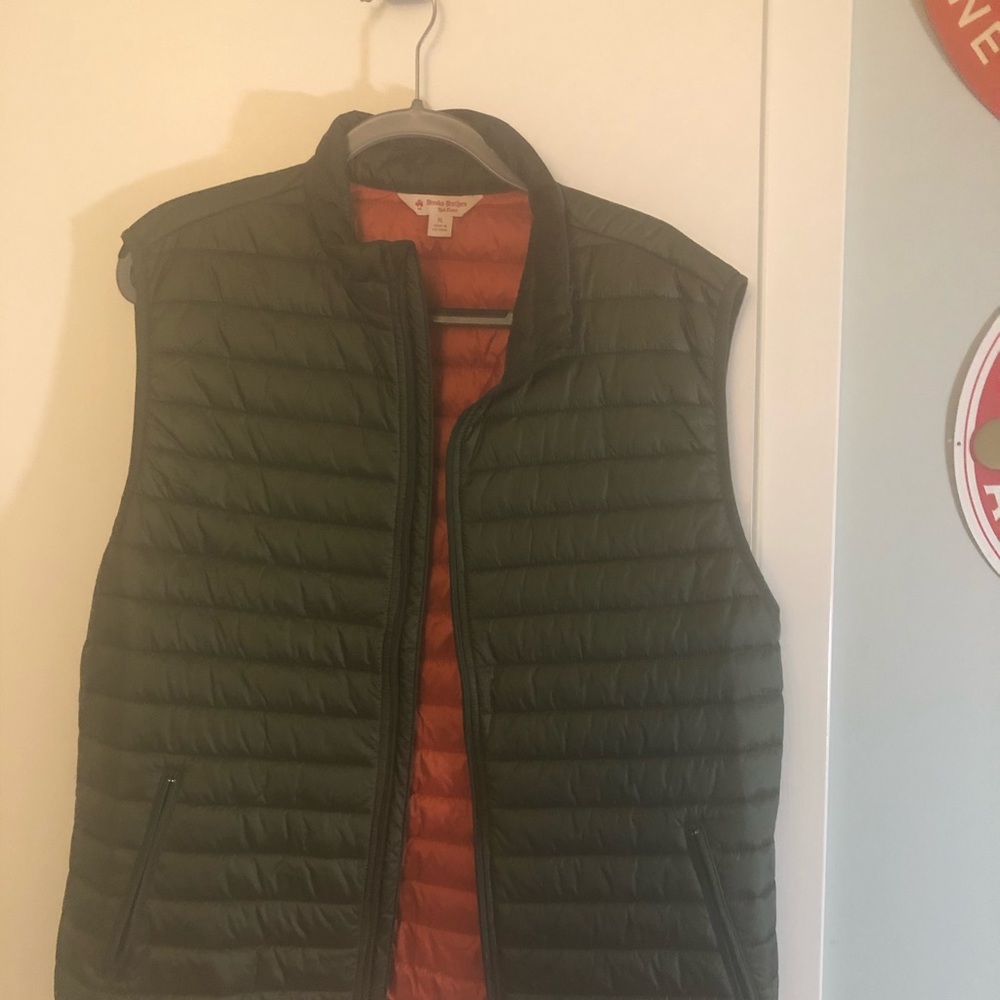 Brooks Brothers Puffer Vest - Green